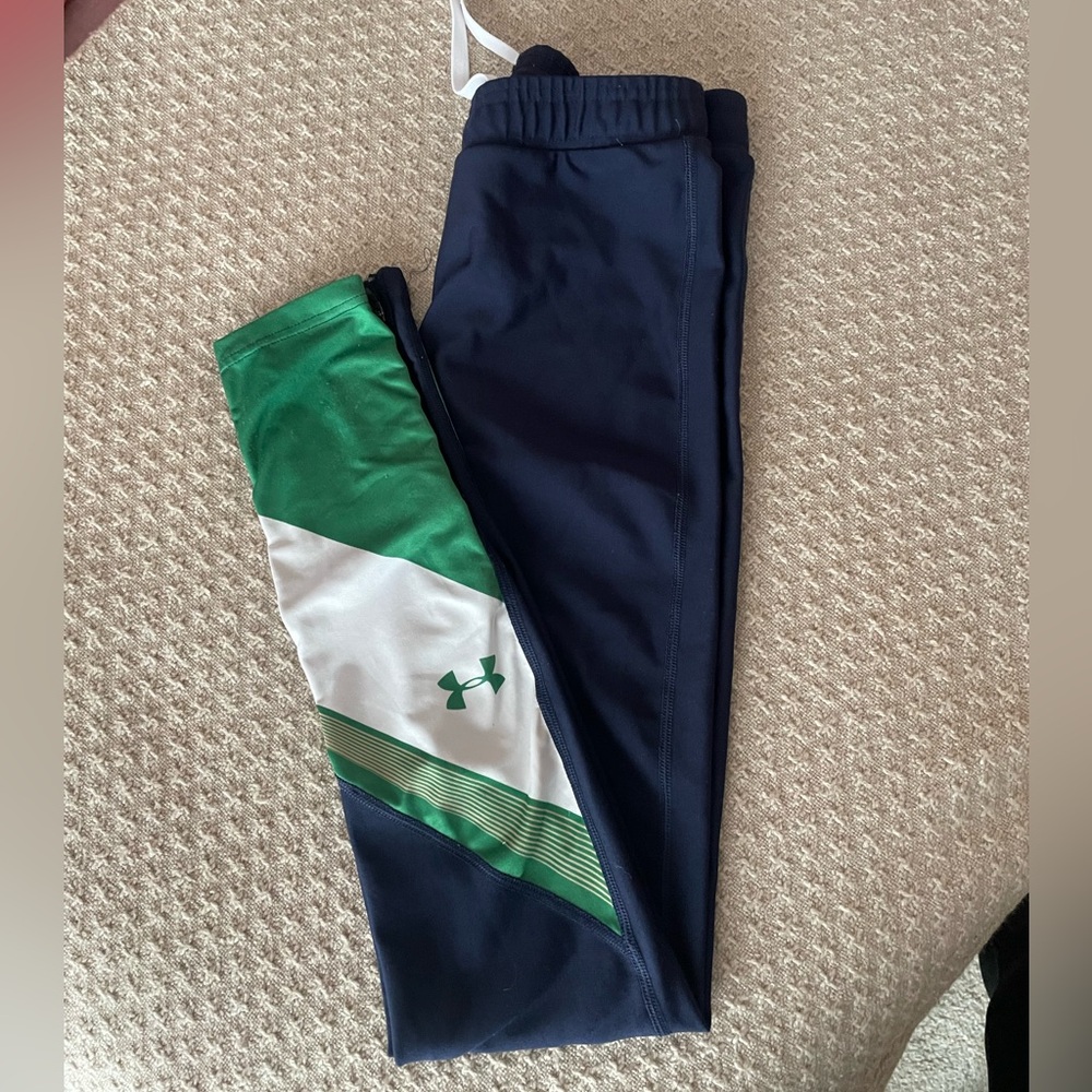 Notre Dame Under Armour athletic leggings